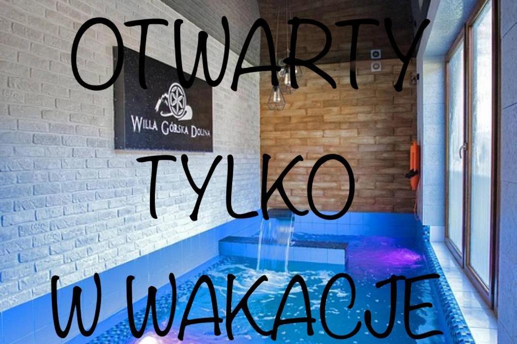 פורונין Willa Gorska Dolina Jacuzzi & Sauna מראה חיצוני תמונה